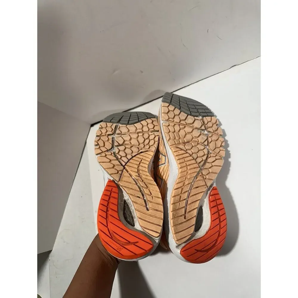 New Balance Fresh Foam 860v12 Womens 10 Shoes Road‎ Running Trainer Orange White